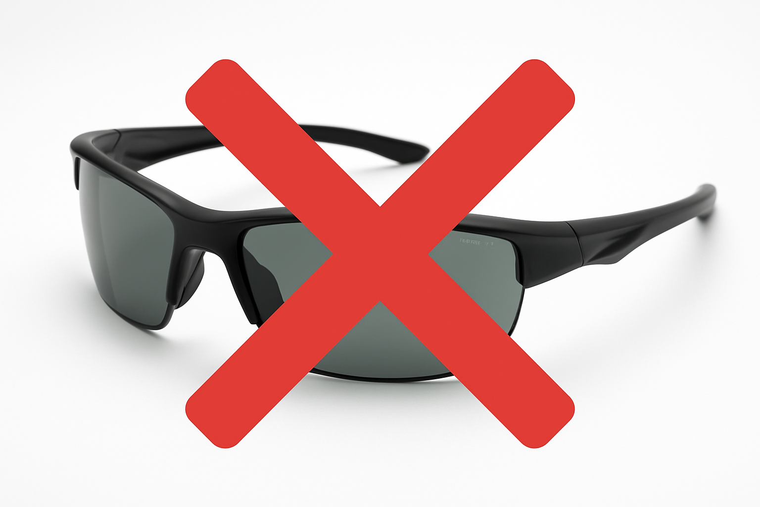 Polarized Sunglasses - Not Recommended