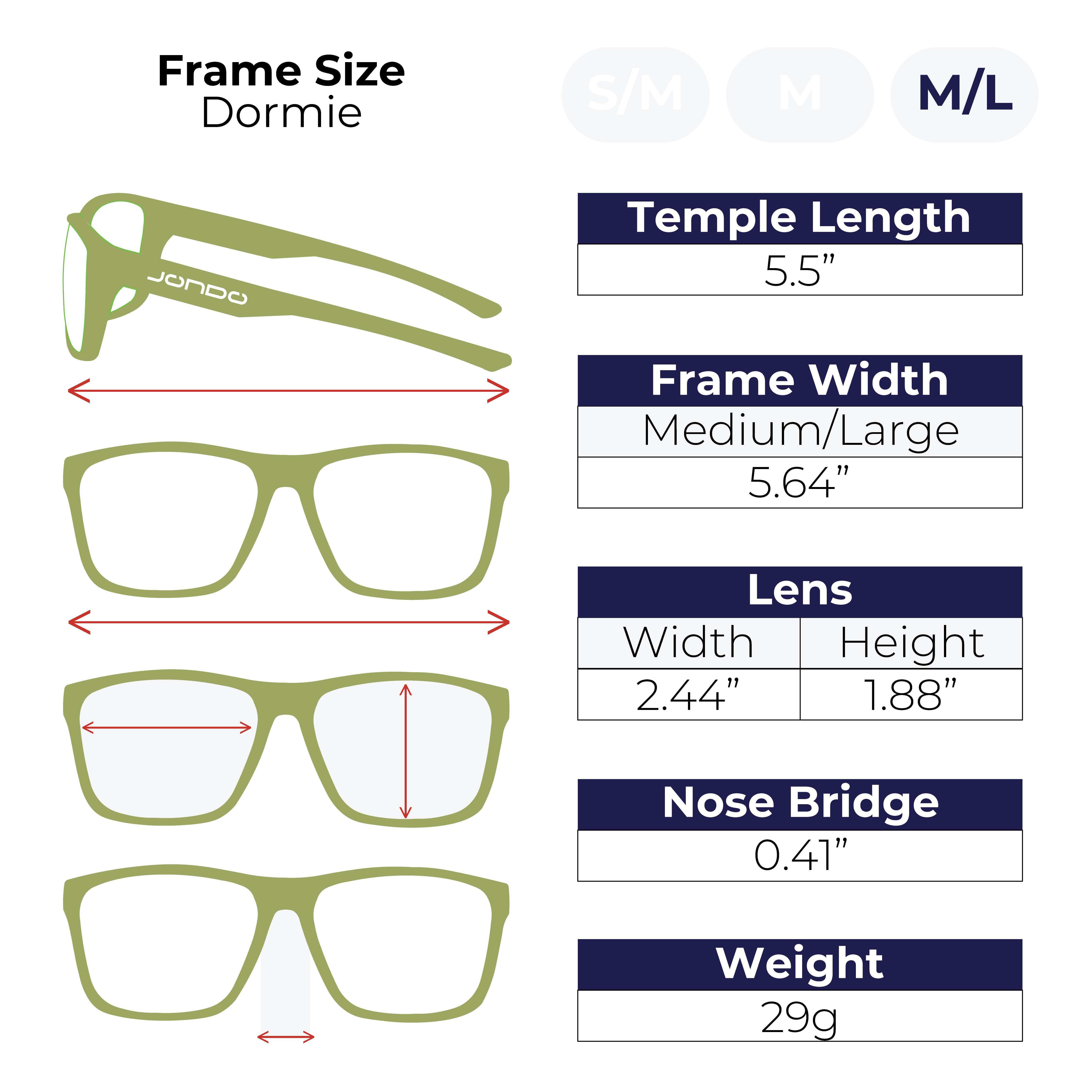 Dormie BW | KRISP Golf Sunglasses for Men & Women | JONDOSPORT USA